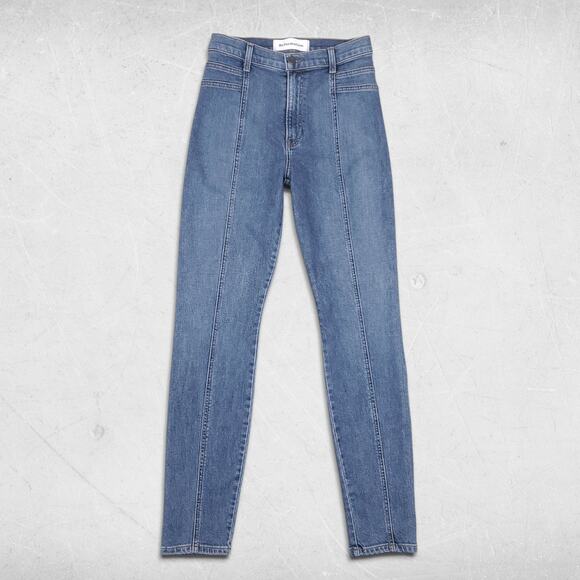 Reformation Denim - Reformation Suzie Jeans Wmns 27 Blue Med Wash Skinny Mid Rise Preppy Y2k Modern